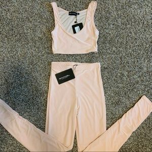 NWT Pretty Little Thing Pink Set
